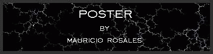 Poster by Mauricio Rosales